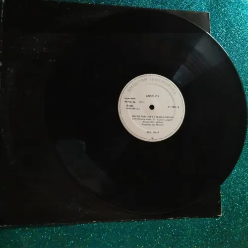 Disco LP Vinil Angélica " Vou De Táxi (Joe le Taxi) Promocional  
