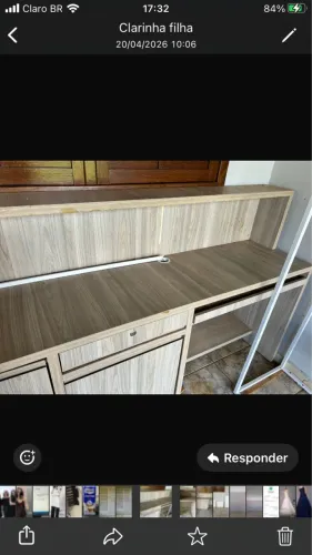 Balcão em mdf, excelente estado.