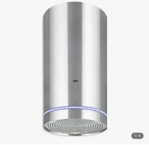 VENDO SEMI NOVA Coifa e depurador de ilha EOS 35 cm redonda ECO40ir inox
