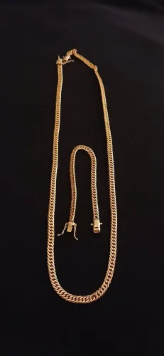 Corrente e Pulseira Lacraia 