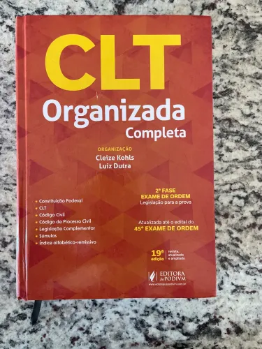 CLT organizada completa - para prova OAB