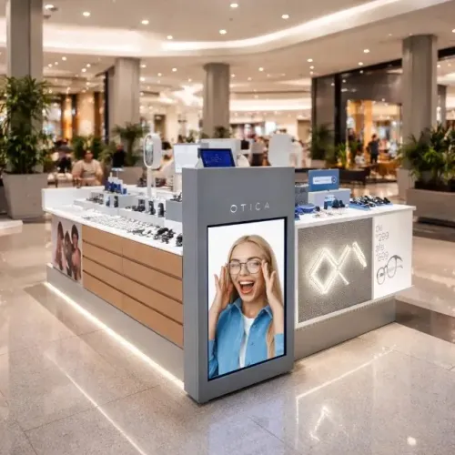 Quiosque shopping 4x2m (projeto profissional)
