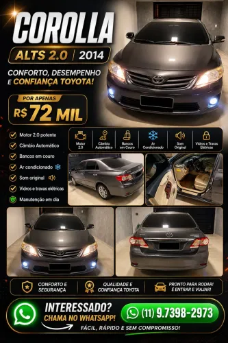 Toyota Corolla Altis 2.0 Flex 16V Aut. 2014