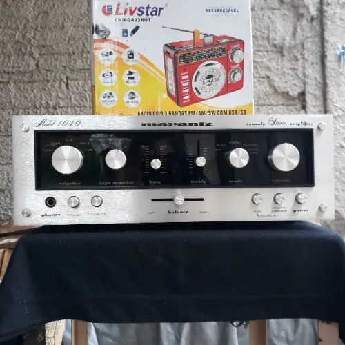 amplificador marantz m1040 troco p outros modelo da mesma marca