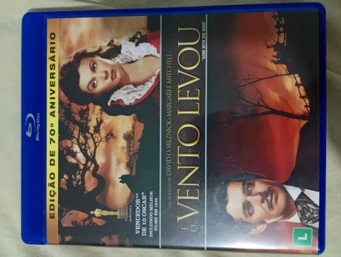 Blu-ray eo vento levou - edição comemorativa de 70 anos de aniversário