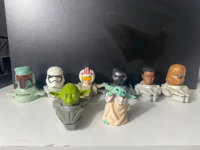 Lote do Star Wars e Grogu da série The Mandalorian