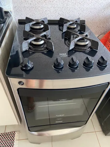 Vendo Fogão 4 bocas inox Consul