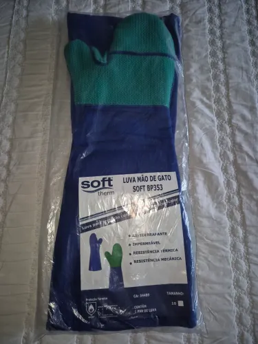 Luva Térmica Mão de Gato Soft Therm (Modelo BP353, CA 34489)