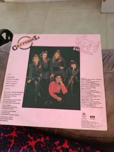 Disco de Vinil Carroussel Som dos baixinhos
