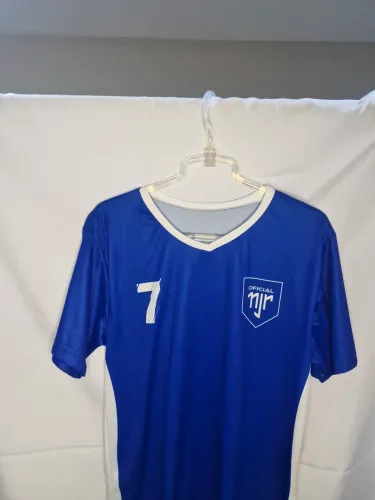 camisa neymar jr. oficial azul nº 7 p infantil