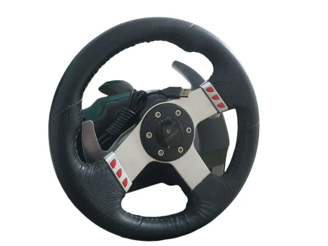 Volante Logitech G27 c/Force feedback completo