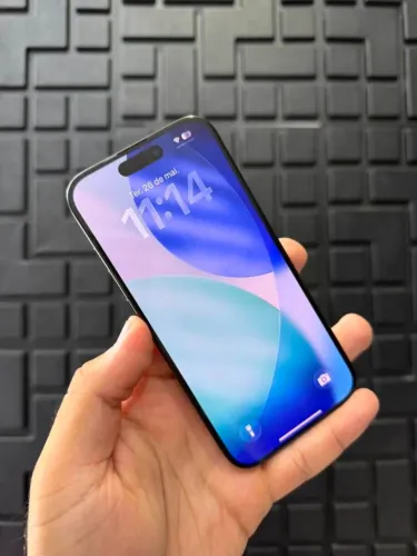 IPHONE 15 PRO 128GB AMERICANO CHIP VIRTUAL TODO ORIGINAL FACE ID OK APROVA D"AGUA