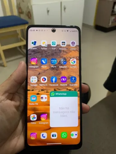 Vendo moto G60 128G 8 de RAM têm NFC