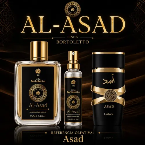 Perfume árabe botoletto Al - Asad