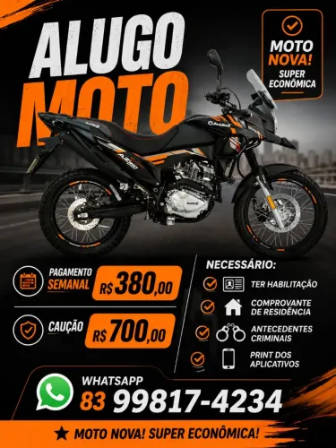 Aluguel de Moto 160cc