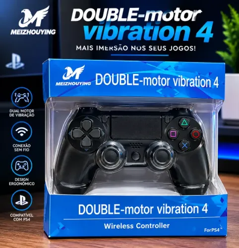 Controle de ps4 compativel com ps4, ps5, pc e celular