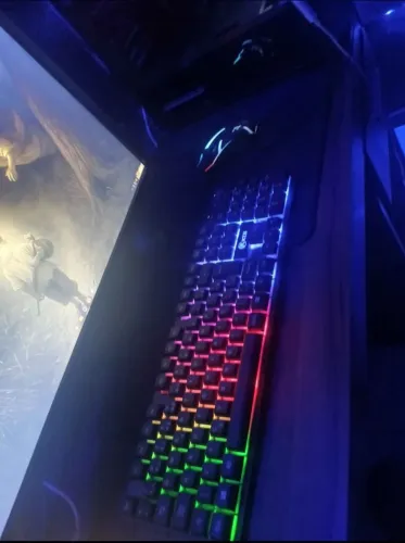 Teclado e Mouse rgb