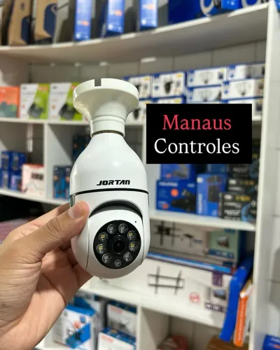 Câmera de Segurança Estilo Lâmpada 360° ( Retirada )