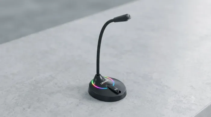 Microfone Gaming RGB USB Modelo GT-GK1 - Lehmox