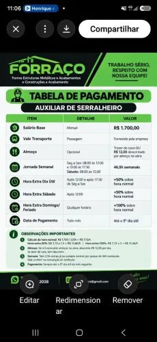 Vagas de emprego