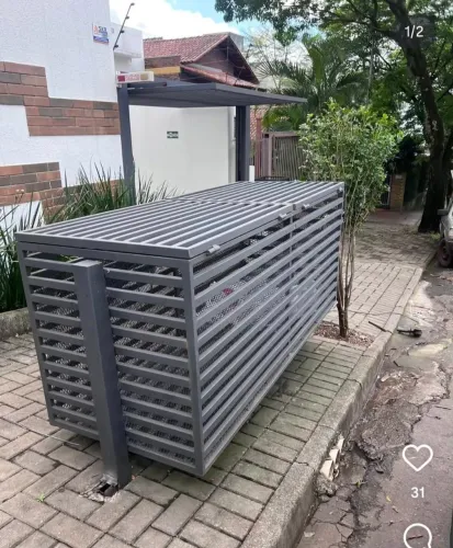 Lixeira grande capacidade 2800lts