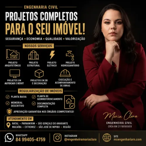 ENGENHARIA CIVIL E ARQUITETURA COMPLETA | PROJETOS, REGULARIZAÇÃO E EXECUÇÃO DE OBRAS 