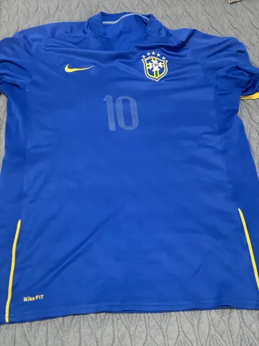 Camisa da seleção brasileira - Brasil - Azul 2008
