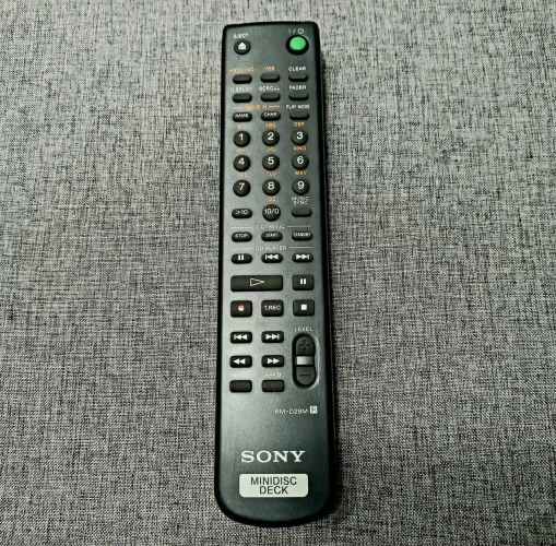 Controle Remoto Minidisc Sony Modelo RM-D29M