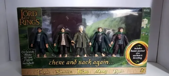Gift Pack There And Back Again Senhor Dos Anéis Toy Biz Frodo Hobbit