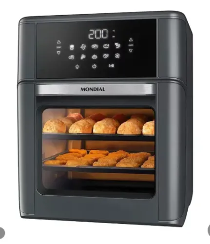 Fritadeira Air Fryer Oven Mondial Afon-12litros -fg 12l Digital 20 Preto 220V