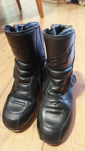 Bota para motociclista Alpinestar impermeável - tamanho 36