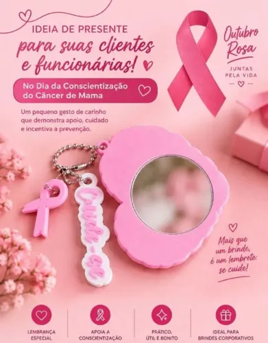 Outubro Rosa Lembrancinhas