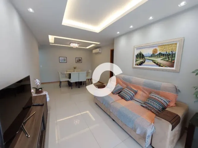 Apartamento com 3 dormitórios à venda, 115 m² por R$ 1.920.000,00 - Icaraí - Niterói/RJ