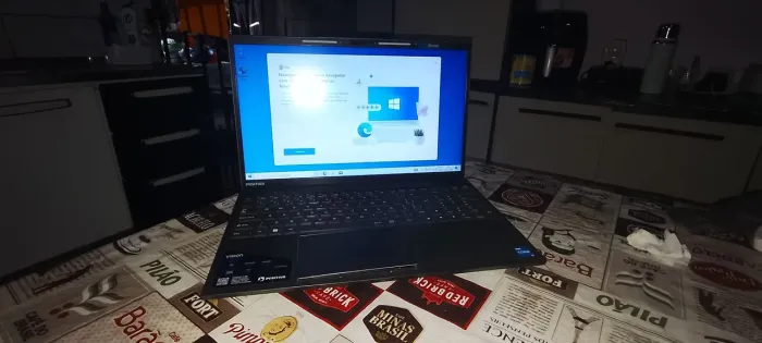 Notebook Vision i15 i3 11ª Geração 8GB SSD + HD Bateria Estufada