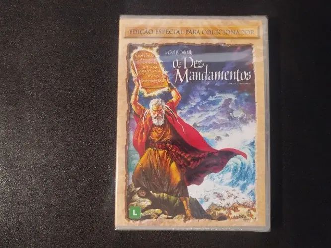 (LACRADO) DVD - Os Dez Mandamentos (1956)