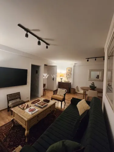 Apartamento com 02 quartos para locação mobiliado no bairro Consolação