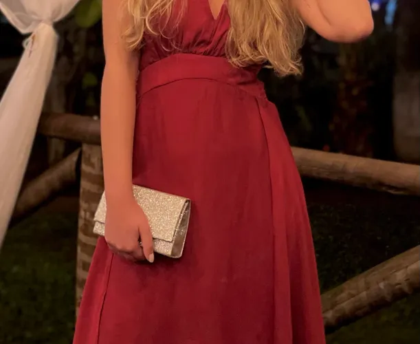 Bolsa de festa Clutch prata com brilho