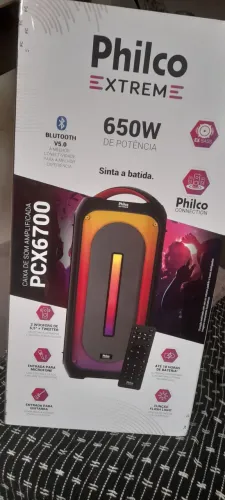 Caixa acústica philco 650w