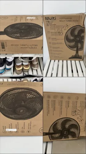 Ventilador Multi Turbo 40cm Silencioso (Novo na Caixa)