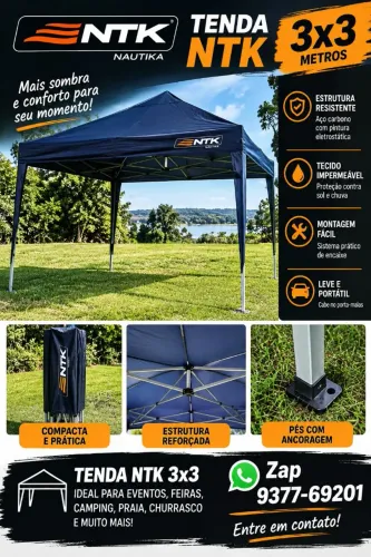 Tenda gazebo ntk 3x3