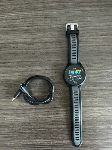 smartwatch garmin forerunner 165 basic preto