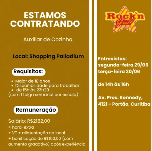 Vagas Shopping Palladium