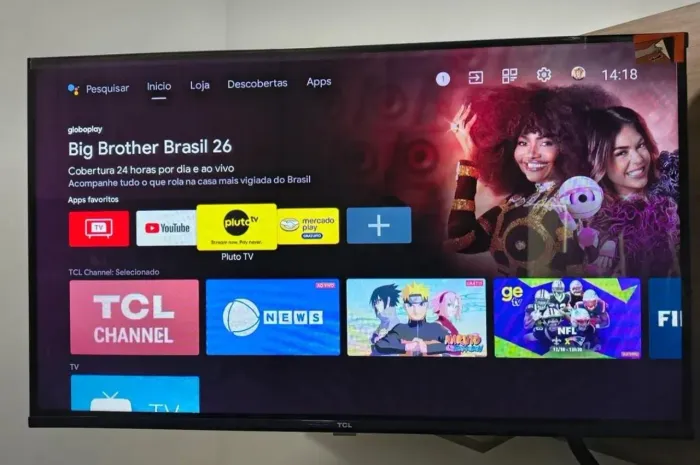 Smart TV TCL 32 polegadas Android TV Nova