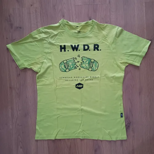 Camiseta masculina HD verde Tamanho P