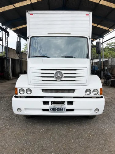 CAMINHÃO BAÚ MERCEDES 1418 1997 ACEITO OFERTAS