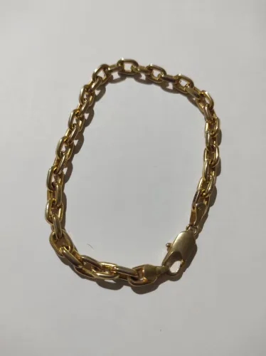 Pulseira folheada