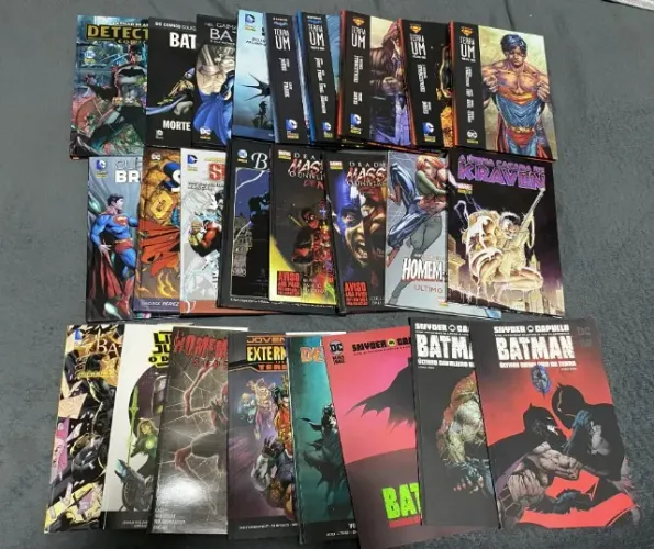 Lote de HQs da DC e Marvel