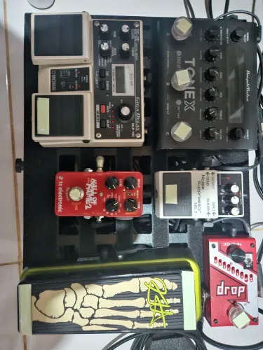 Pedalboard Completo, Pedais Guitarra, Pedaleira, Pedal