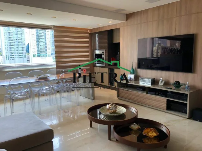 Apartamento mobiliado para alugar com 103m² 3 vagas