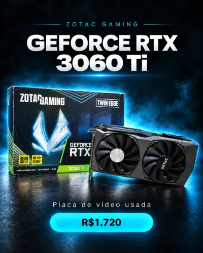 RTX 3060 Ti ZOTAC Gaming 8 GB